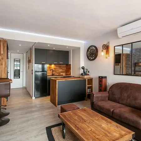 Cafe Loft One-bedroom With Marina & Mont Saint-loup View * 阿格德