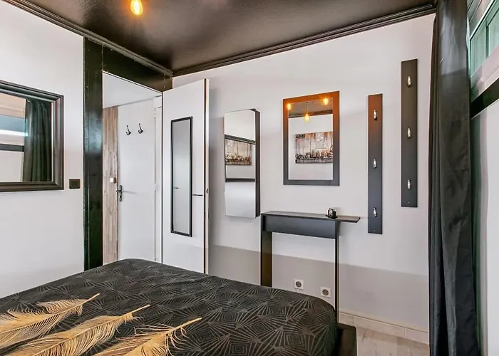 Cafe Loft One-bedroom With Marina & Mont Saint-loup View 度假居 阿格德